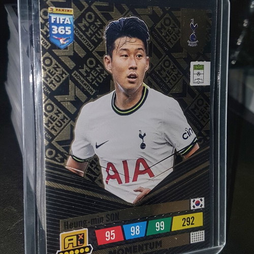 Heung Min Son Momentum 2023 Panini Adrenalyn XL FIFA 365 card like new