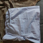 Strapless blouse Pull & Bear L used, blue