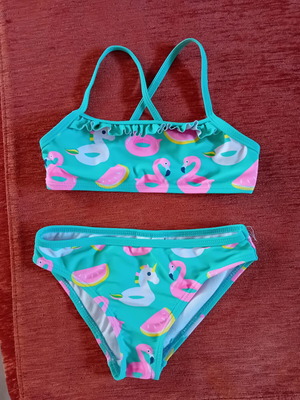 Children's bikini like new, age 4, multicolored