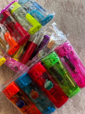 Lighters set of five pieces new