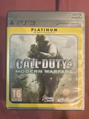 Call of Duty4 PlayStation 3 (PS3) σαν καινούργιο