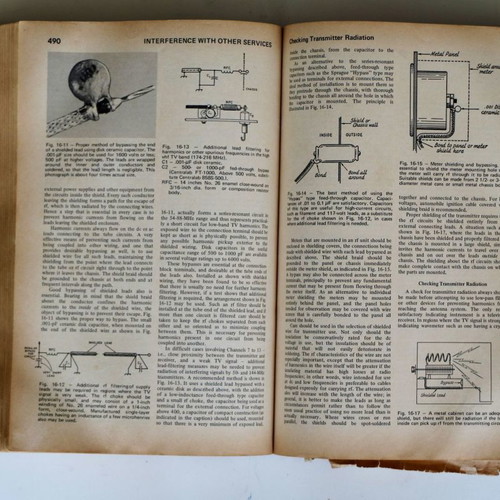 Amateur Radio 1972 book used for radio amateurs