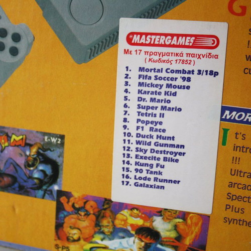 Play Power X video game console Mastergames 1990s new
