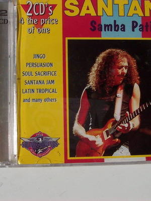 Carlos Santana Samba Pati double CD μεταχειρισμένο, rock