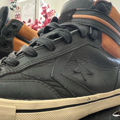 Converse Cons Leather sneakers like new, size 46, blue and black