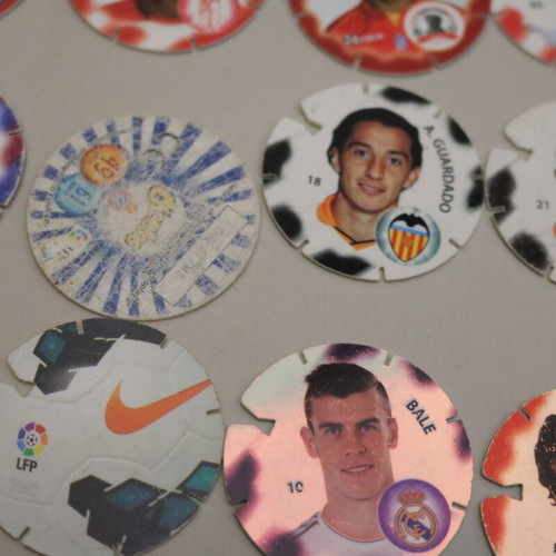 Cheetos football pogs collection