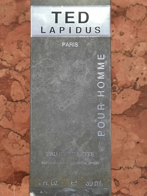 Ted Lapidus "TED" Eau de Toilette men's 30 ml used, rare
