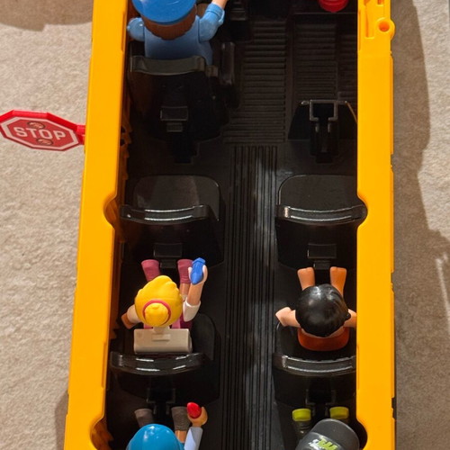 Playmobil School Bus City Life 70983 like new, complete with box and figure