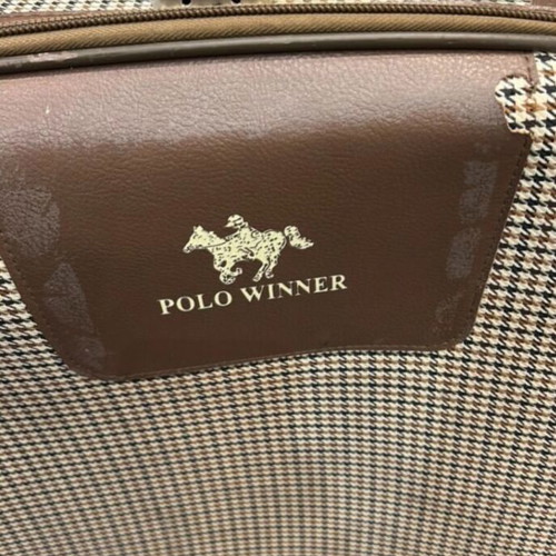 Polo suitcase set XL and L like new, multicolor