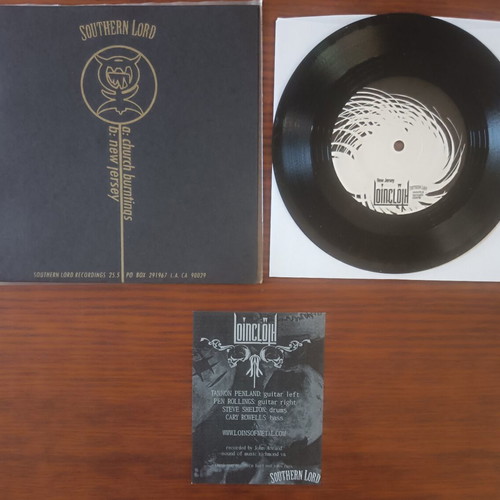Loincloth Church Burntings 7" EP vinyl, like new, instrumental doom metal