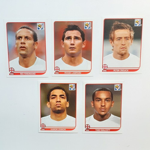 Argentina England Hellas Nigeria Stickers new, pack of 34