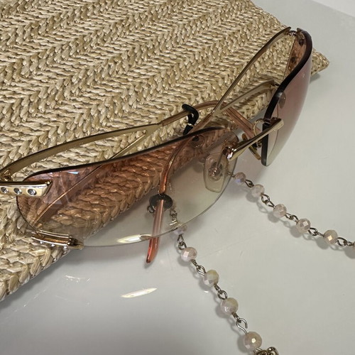 Versace Vintage Sunglasses limited edition with Swarovski crystals, like new