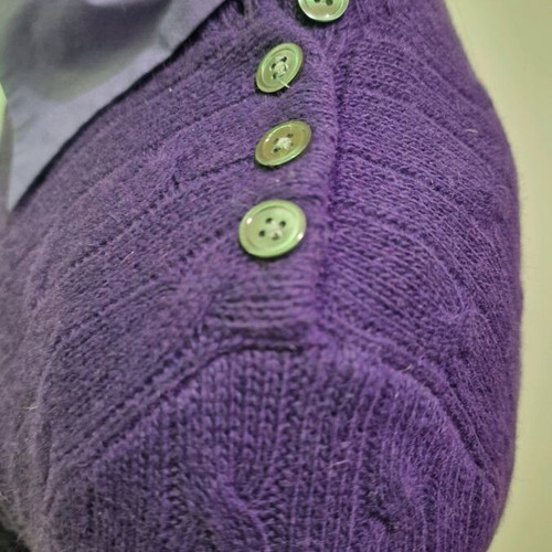 Ralph Lauren Ragby sweater like new, size XS, purple