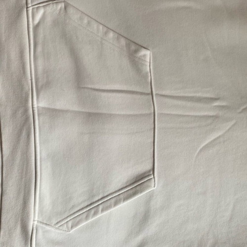 Zara white zip fleece size M like new with small stain