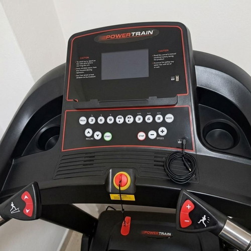 PowerTrain Electric Treadmill like new, foldable