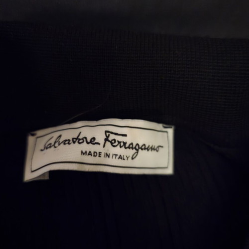 Salvatore Ferragamo men polo used, XXL, black