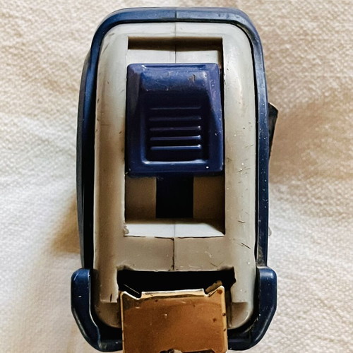 Measuring tape INTER 7.5m x 25mm used, blue color