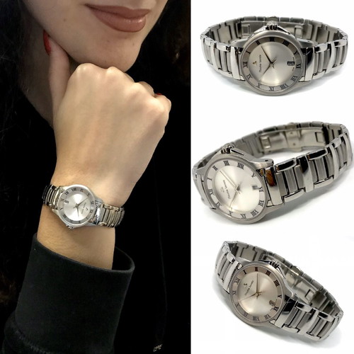 Maurice Lacroix women's watch stainless steel waterproof new with sapphire