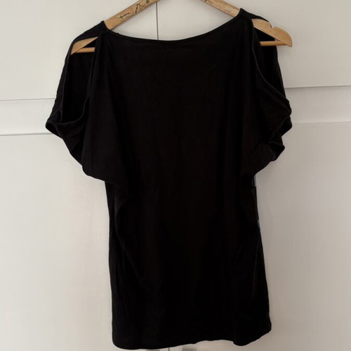 DKNY Women's blouse used, size S, black and blue