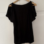DKNY Women's blouse used, size S, black and blue