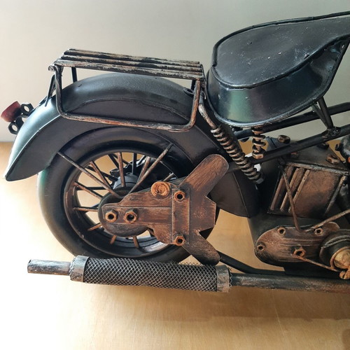 Metal Chopper Style Handmade Motorcycle 55cm used