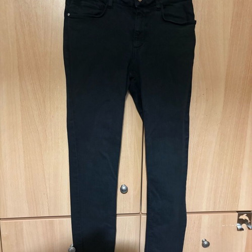 Zara black denim jeans like new, size 36