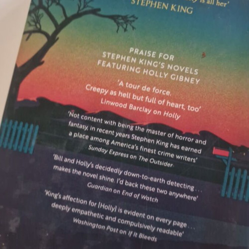Holly by Stephen King hardcover English edition