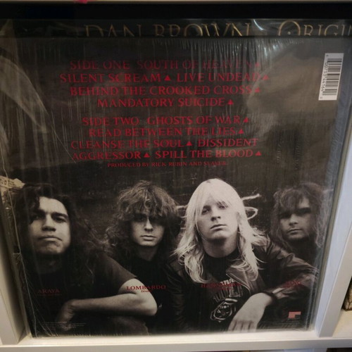 Slayer South of Heaven βινύλιο LP άλμπουμ σαν καινούργιο, metal