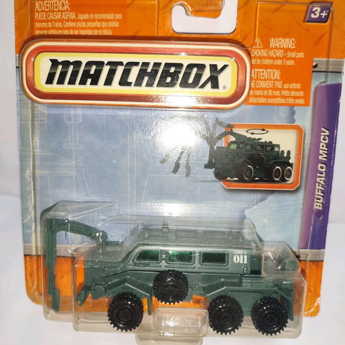 Matchbox Diecast military vehicle Buffalo MPCV new sealed