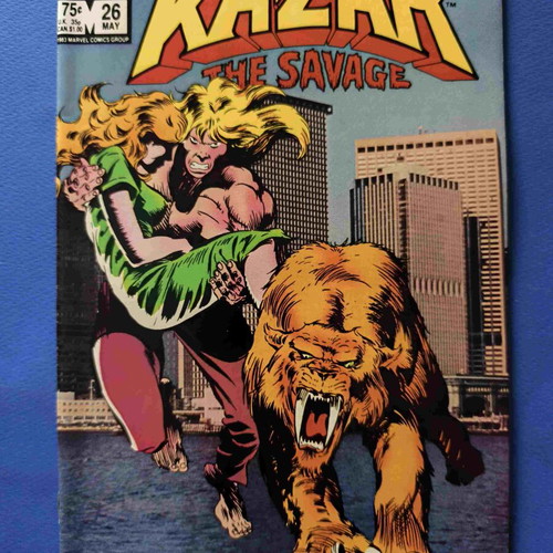 Kazar Ka-zar the Savage 26 used comic in English
