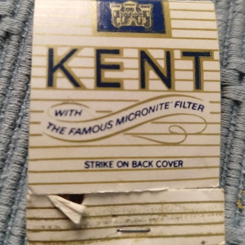 Kent matches used collectible