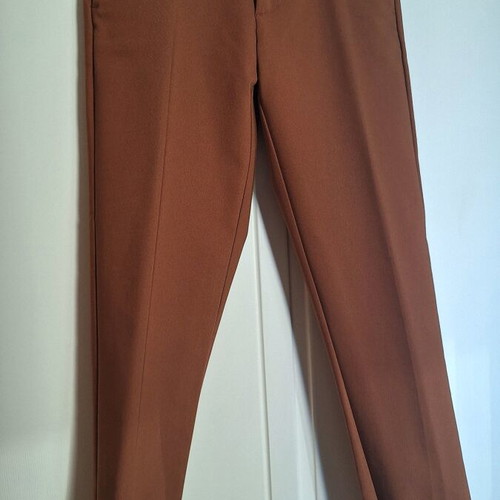 Women's Chino pants brick color, new, size XS