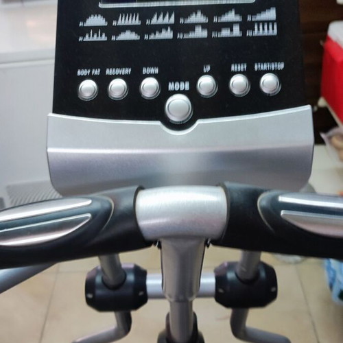Elliptical rowing machine with adjustable training bench like new