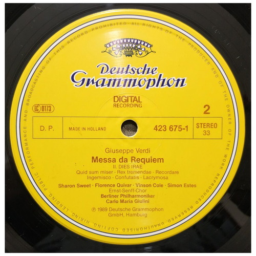 Verdi Requiem Box Set 2 Vinyl LPs new, classical music