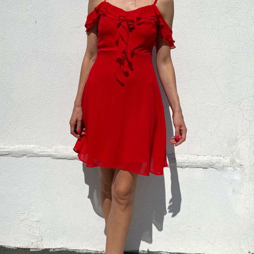 New Look dress like new, size S, red