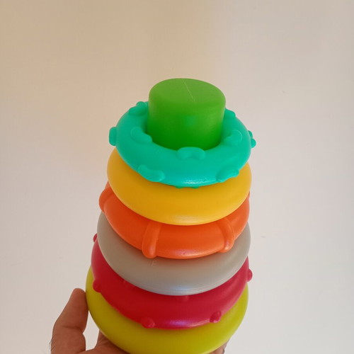 Ring stacking toy used