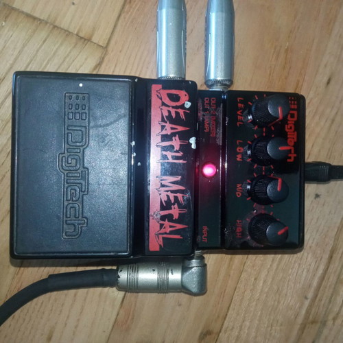 Digitech Death Metal pedal used