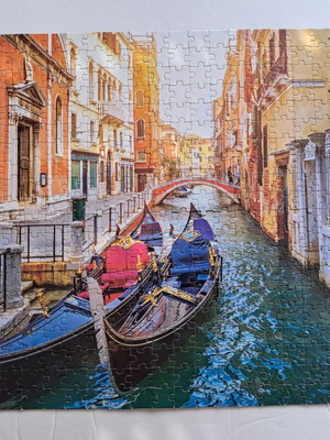 Venice puzzle 500 pieces like new, ready for framing