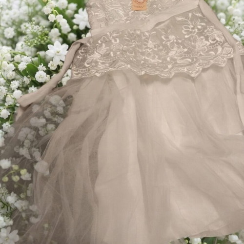 Princess dress no10 for flower girl, lace and tulle