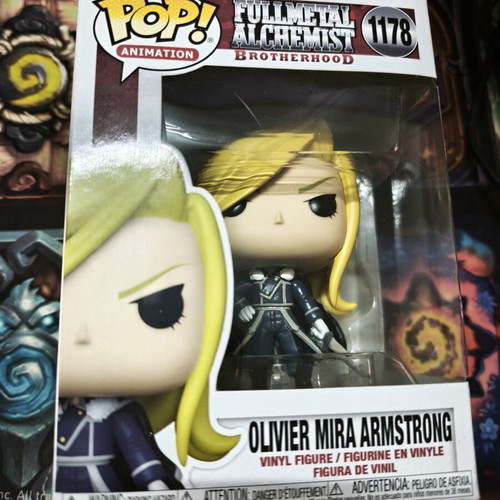 Funko Pop! Fullmetal Alchemist Olivier Mira Armstrong vinyl figure
