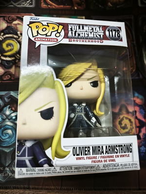 Funko Pop! Fullmetal Alchemist Olivier Mira Armstrong vinyl figure