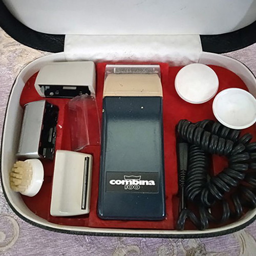 Combina 100 vintage hair cutting, shaving and massage machine like new