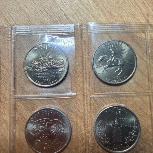 US State Quarters collection 1999–2001, 13 coins, like new