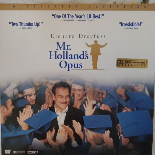 Mr. Holland's Opus 1995 LaserDisc widescreen edition, like new