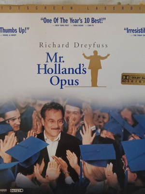 Mr. Holland's Opus 1995 LaserDisc widescreen edition, like new