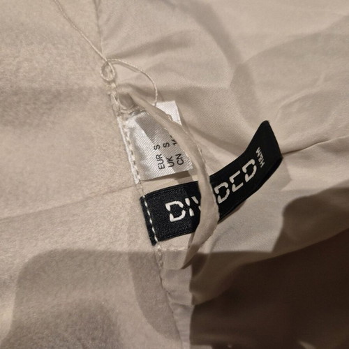 H&M coat used, beige, size S