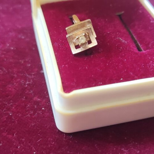 2 gold-plated rings, size 53, excellent quality