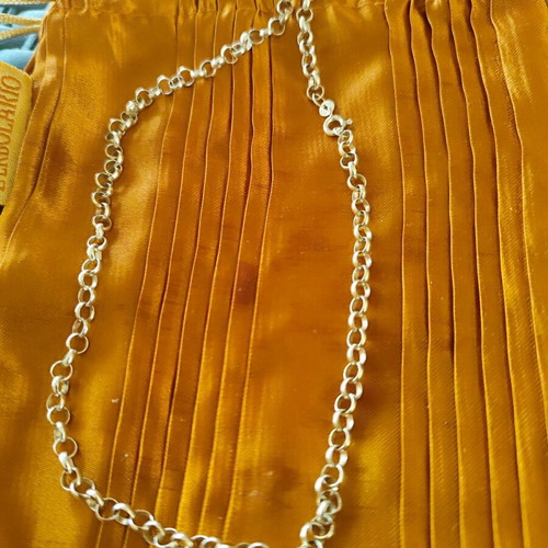 Silver 925 necklace chain like new, 41 cm length
