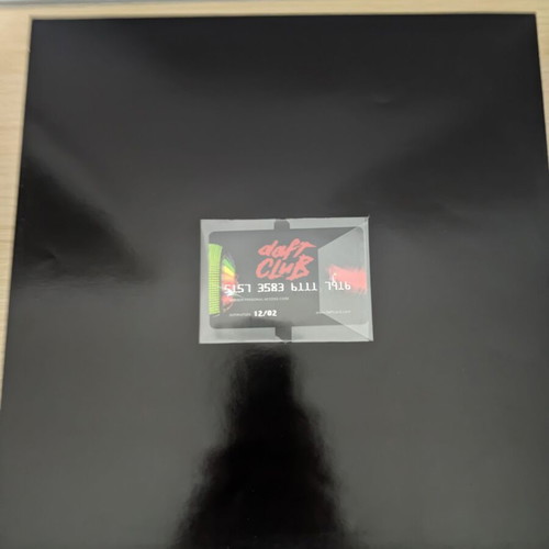 Daft Punk Discovery vinyl record used, electronic genre