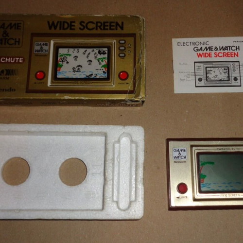 Parachute Nintendo Game and Watch handheld used from 1981